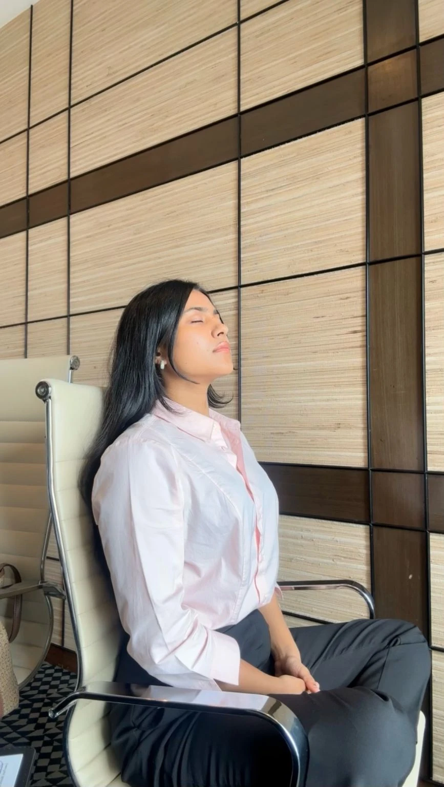 A moment of reflection shared on Harshita’s public profile